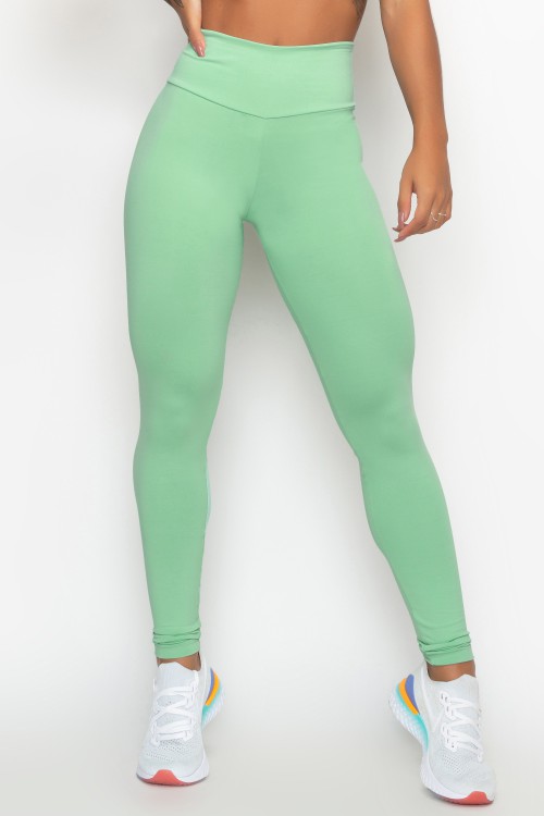 Calça Legging Fitness Básica Menta