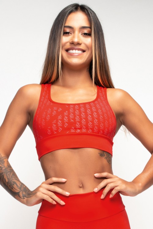 Top Vermelho Trouble