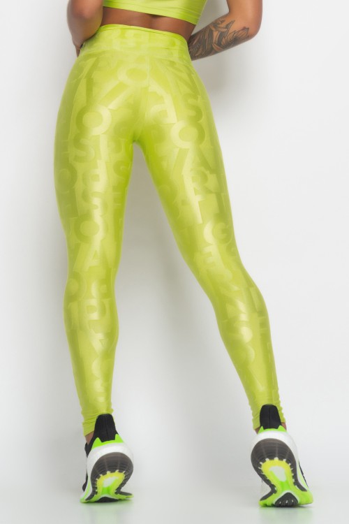 Calça Legging Lima com textura Active
