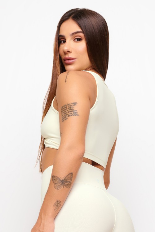 Top Off White Soft Light Torcido Lifting