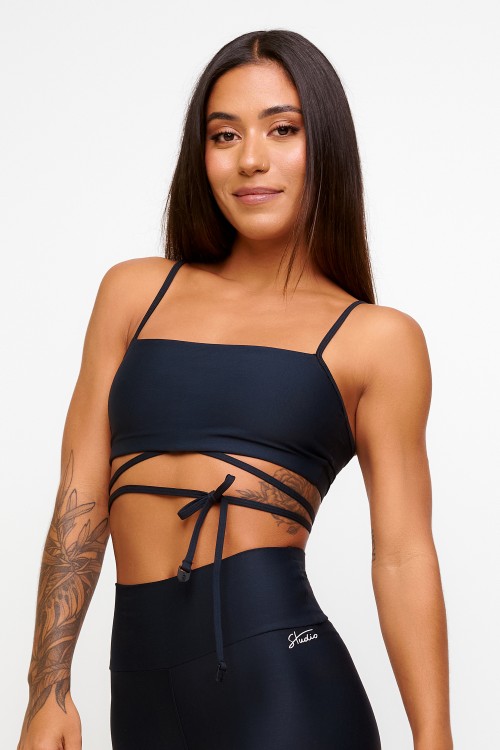 Top Preto Soft Light Attitude