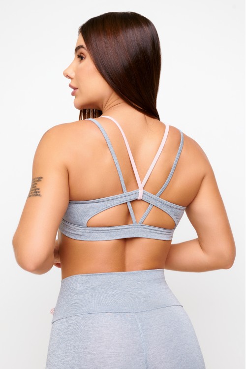 Top Mescla Claro Elevé