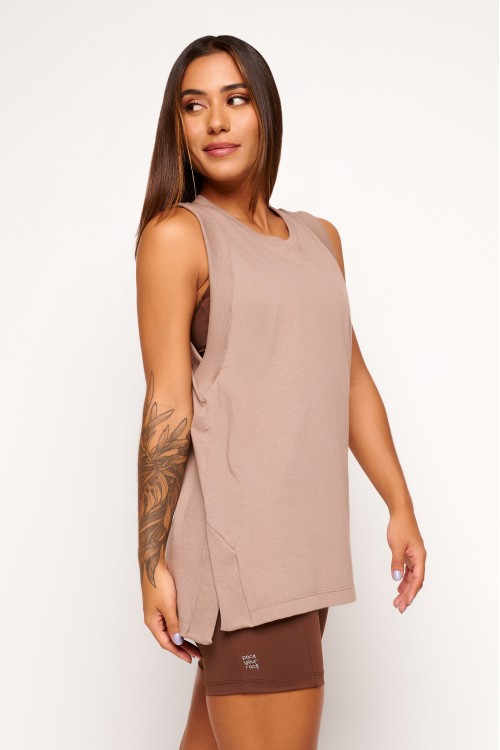 Regata Nude de Algodão Summit