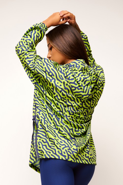 Jaqueta Estampada Oversized Sync