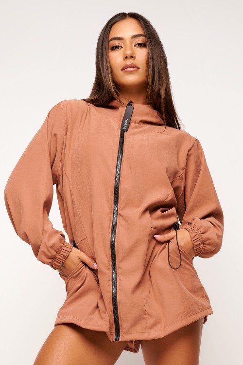 Jaqueta Marrom Drop Move