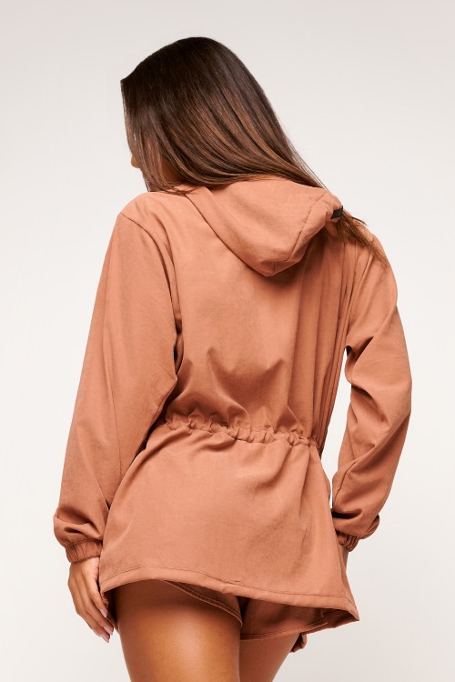 Jaqueta Marrom Drop Move