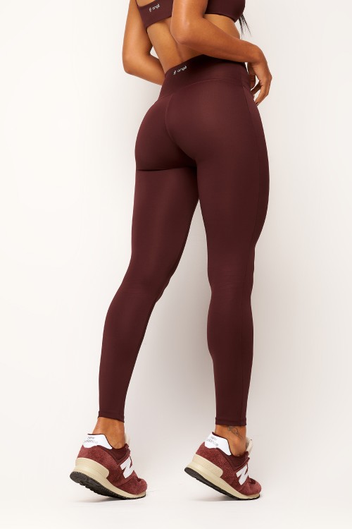 Calça Legging Vinho Ripple