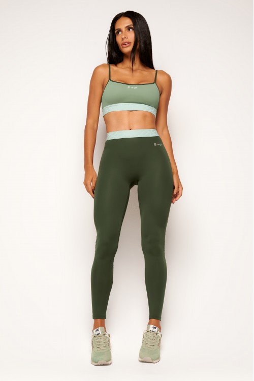 Calça Legging Croco Stone