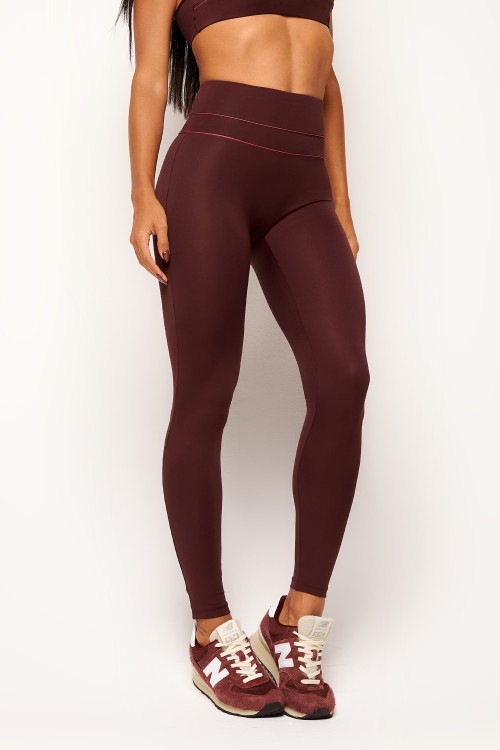 Calça Legging Vinho Flame