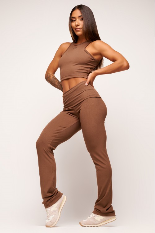 Calça Marrom Canelada JetSet