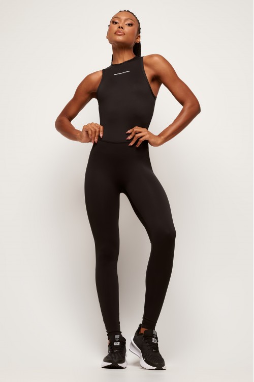 Macacão Preto Focus Pro