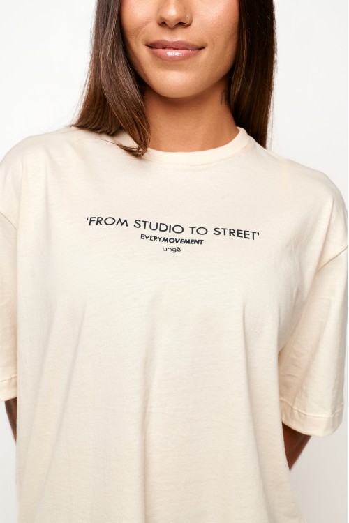 Blusa Oversized Off White Studio to Street