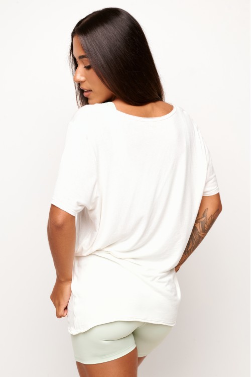 Blusa Off White Aura