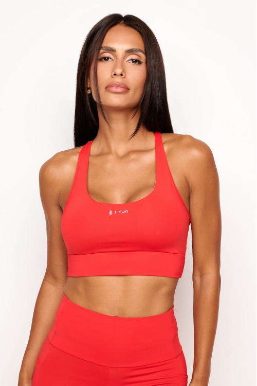 Top Vermelho Run Drop