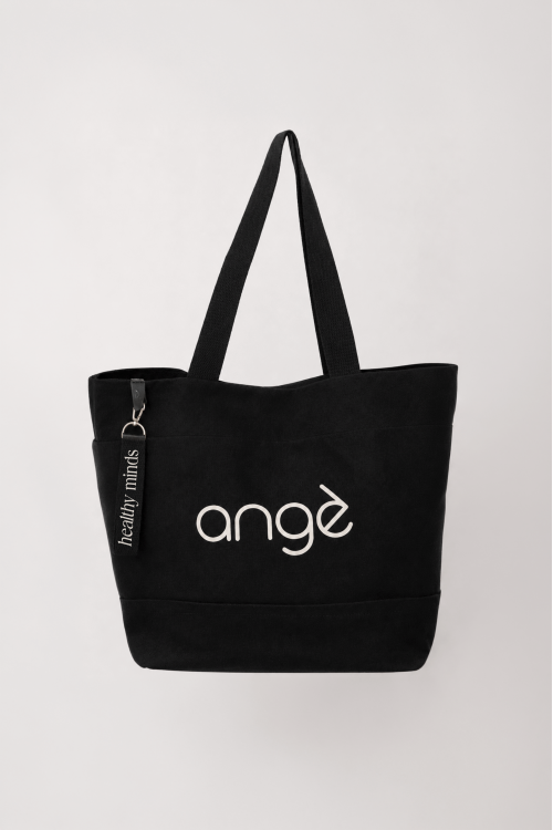 Tote Bag Preta Healthy Minds